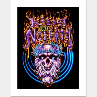 King Of Nothing Skull Posters and Art